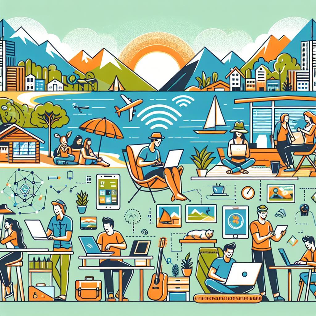 10% of US Workers Now Digital Nomads, Urgent Policy Updates Needed