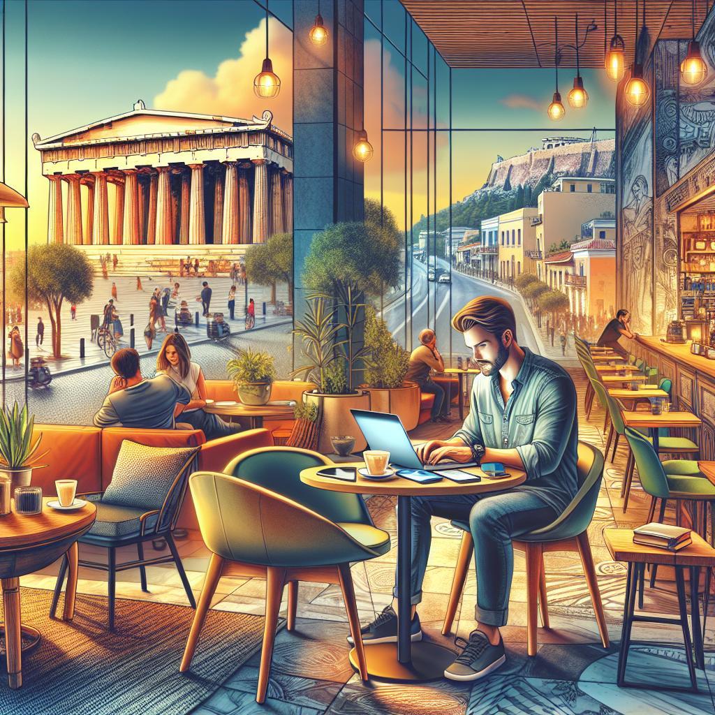 Athens Attracts Digital Nomads with Top Hybrid Work Ranking