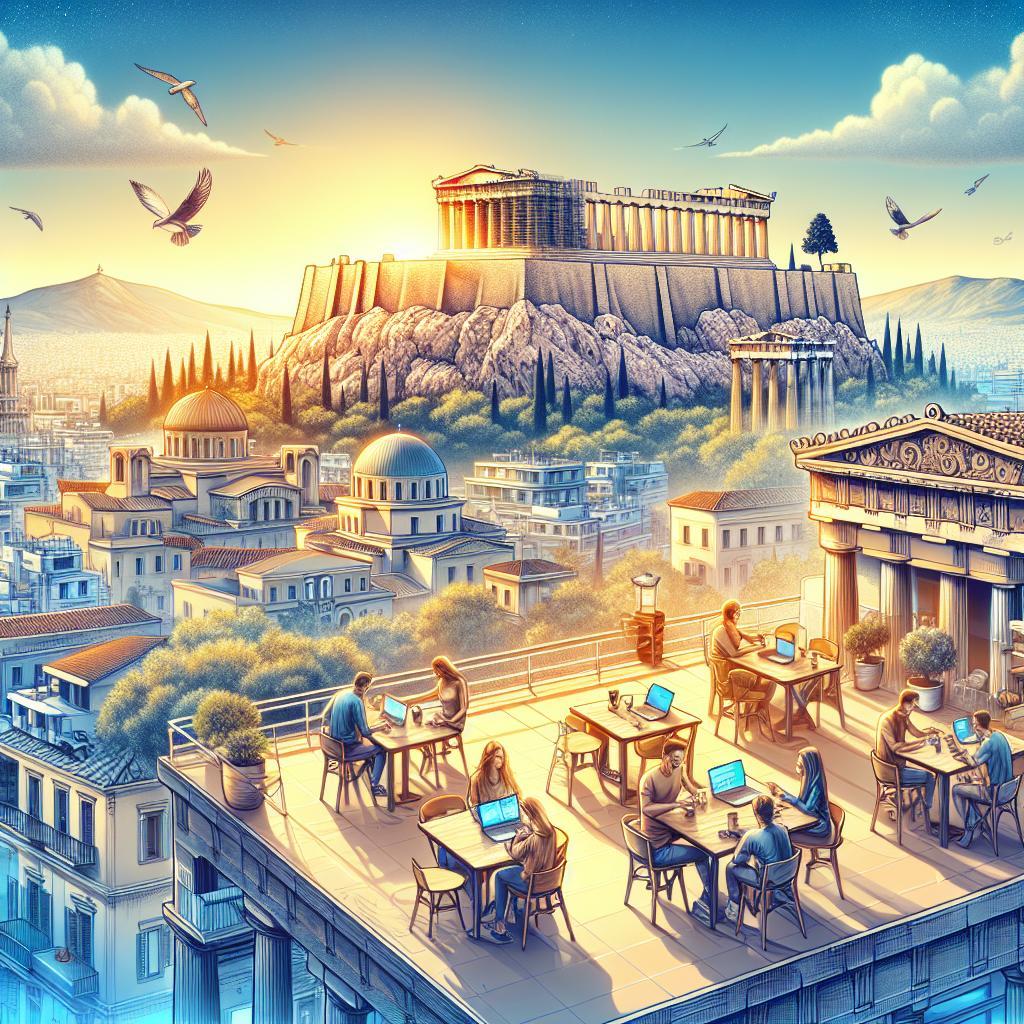 Athens Ranks Top 25 Destinations for Digital Nomads