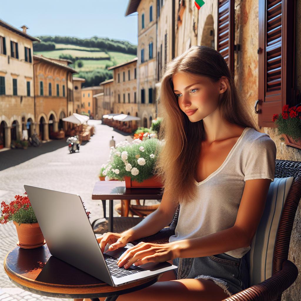 California Woman Embraces Life in Italy with Digital Nomad Visa