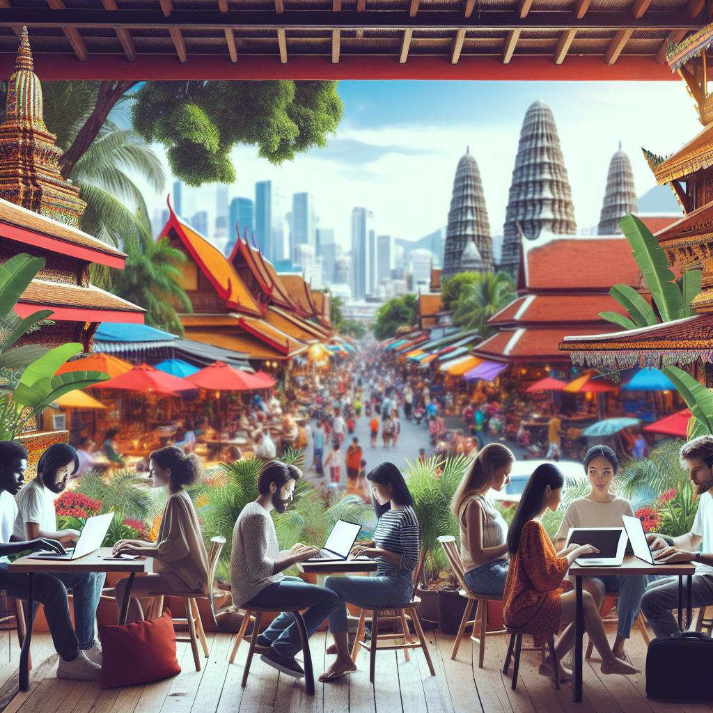 Digital Nomads Flourish in Southeast Asia: A Growing Trend