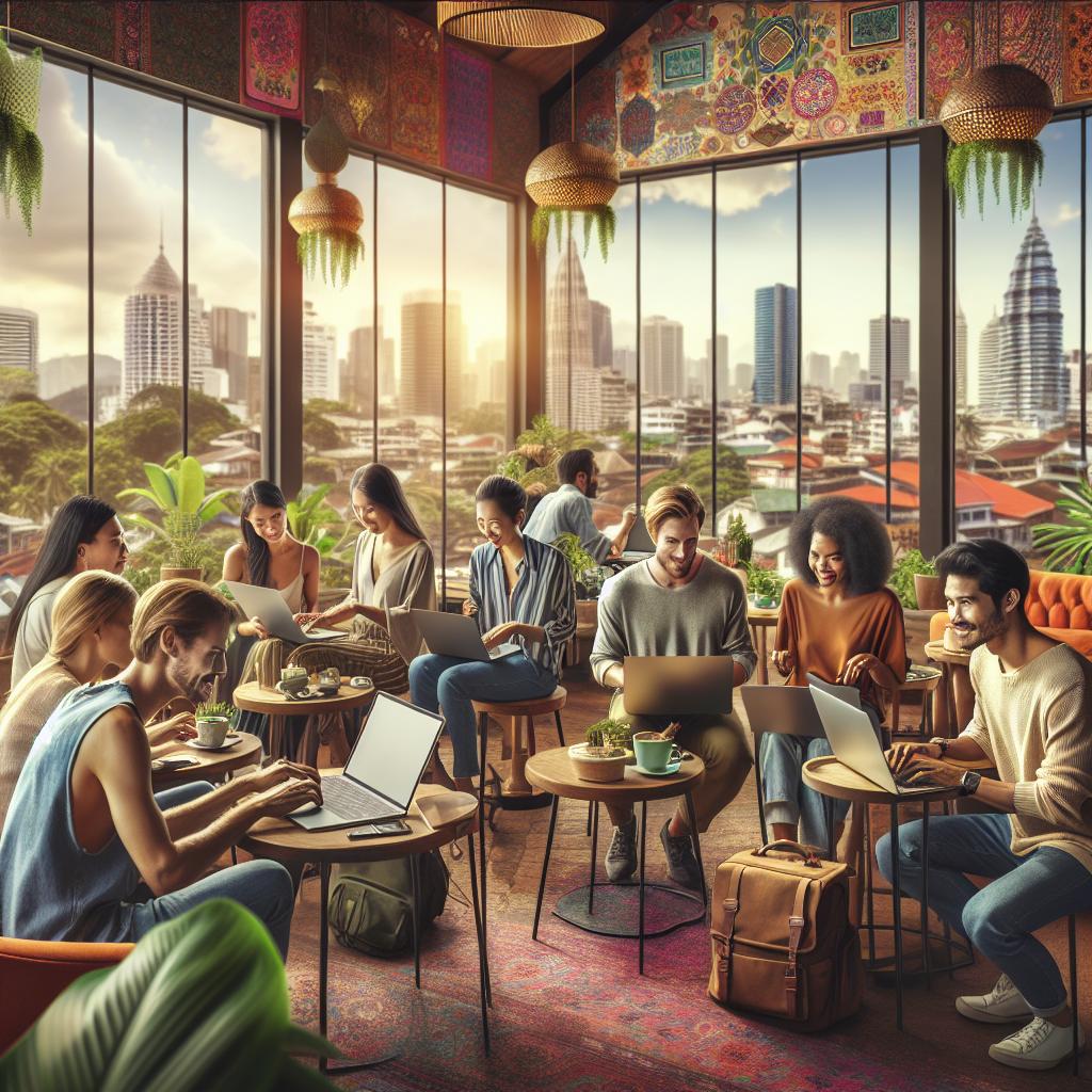 Digital Nomads Significantly Enhance Local Economies Across Regions