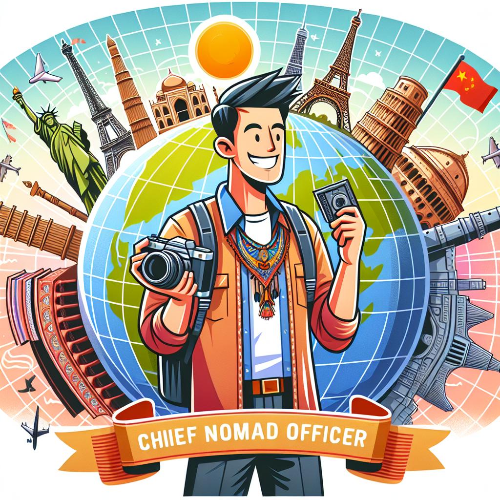 Earn $10,000 Traveling the World as Chief Nomad Officer