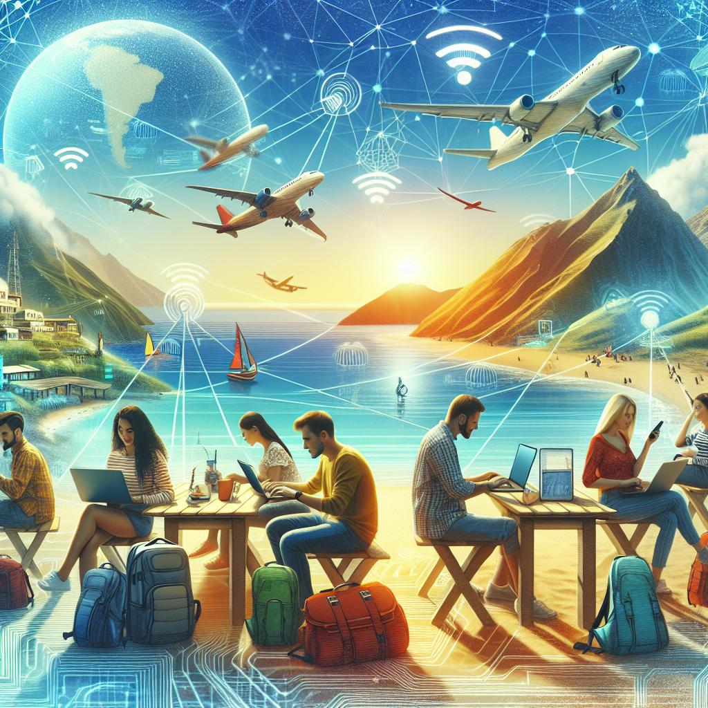 How Online Data Fuels Digital Nomads' Last-Minute Travel Deals