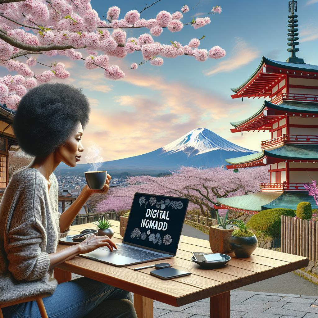 Japan Introduces Digital Nomad Visa Starting March 2024