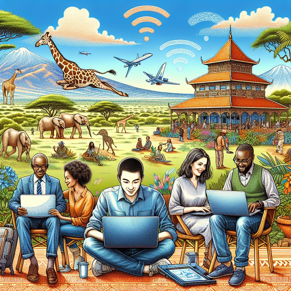 Kenya Introduces Digital Nomad Visa and Visa-Free Travel Policy