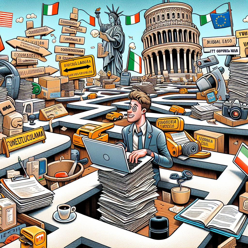 Navigating Bureaucracy for Italy's Digital Nomad Visa: An American's Experience