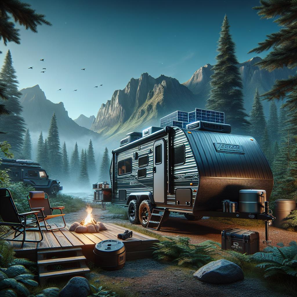 Off-Road TetonX Travel Trailer: Ultimate Off-Grid Solution for Digital Nomads