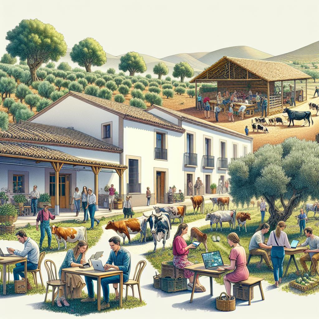 Revitalized Spanish Village Thrives with Influx of Digital Nomads