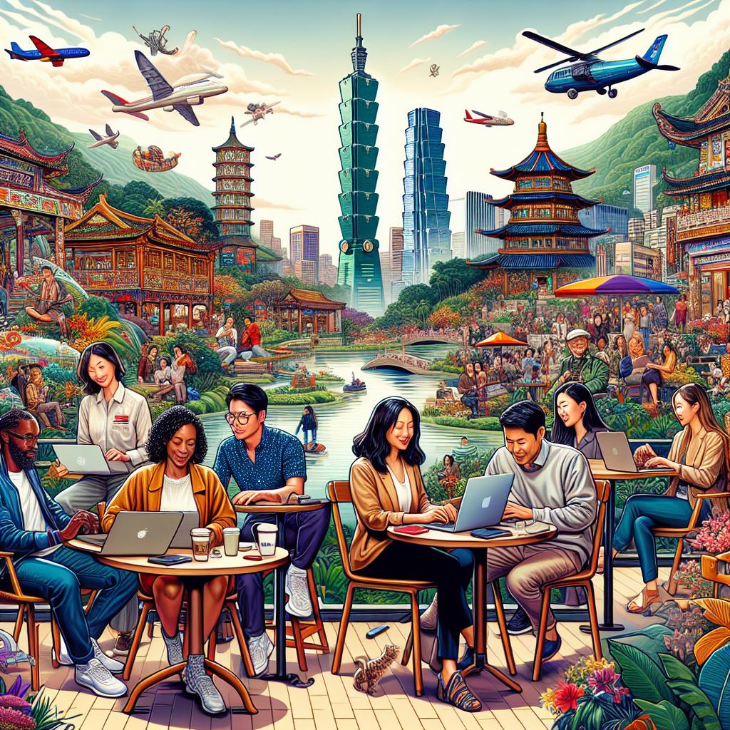 Taiwan Introduces Digital Nomad Visa: Essential Details for Travelers