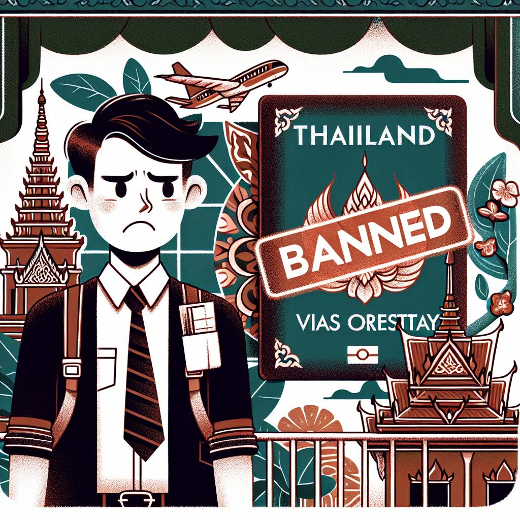Thailand Bans Man for Unintentional One-Day Visa Overstay
