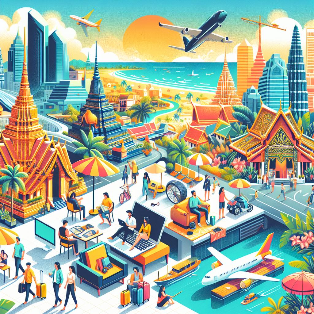 Thailand's Travel Sector Soars with Visa-Free Entry and Nomad Visas