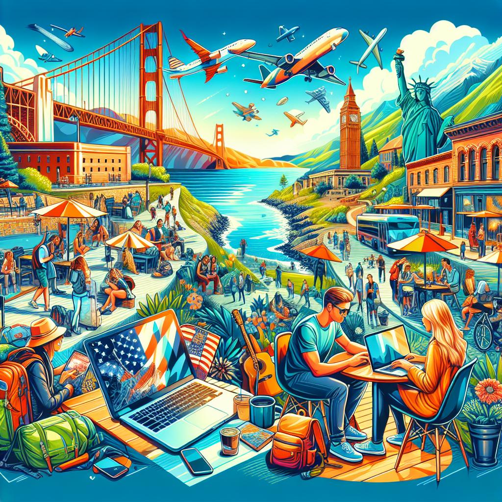 The Rising Trend: Digital Nomads Flourish Across the United States