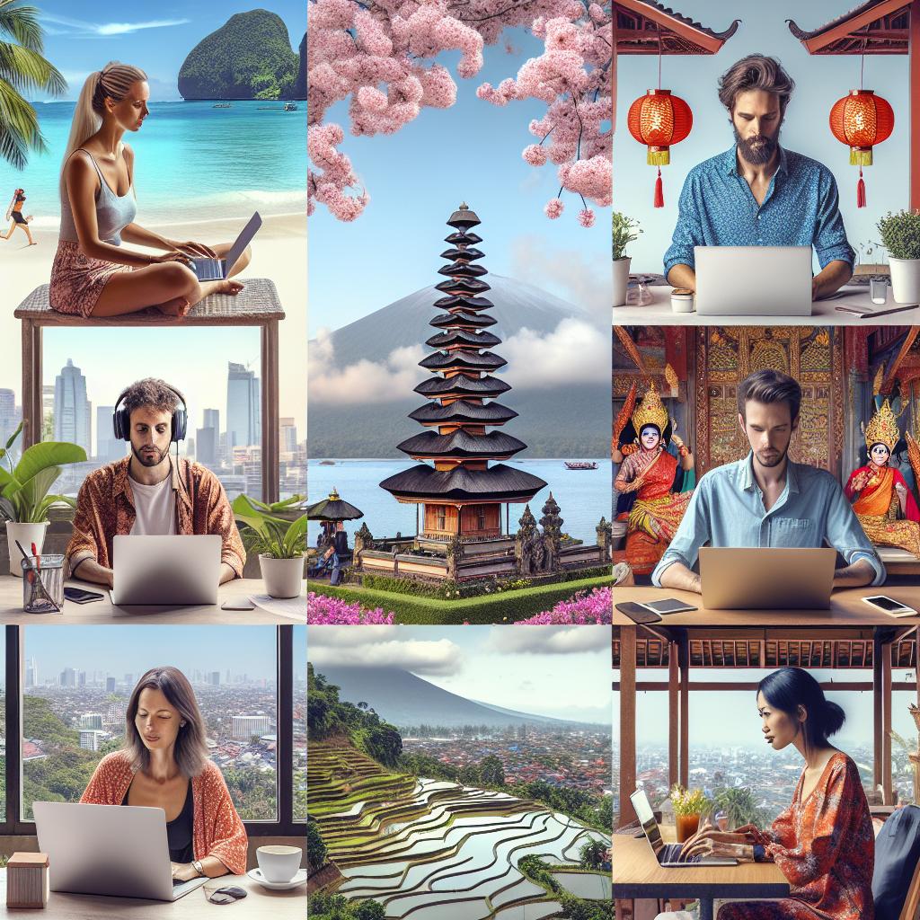 Top 10 Remote Work Destinations in Asia for Digital Nomads