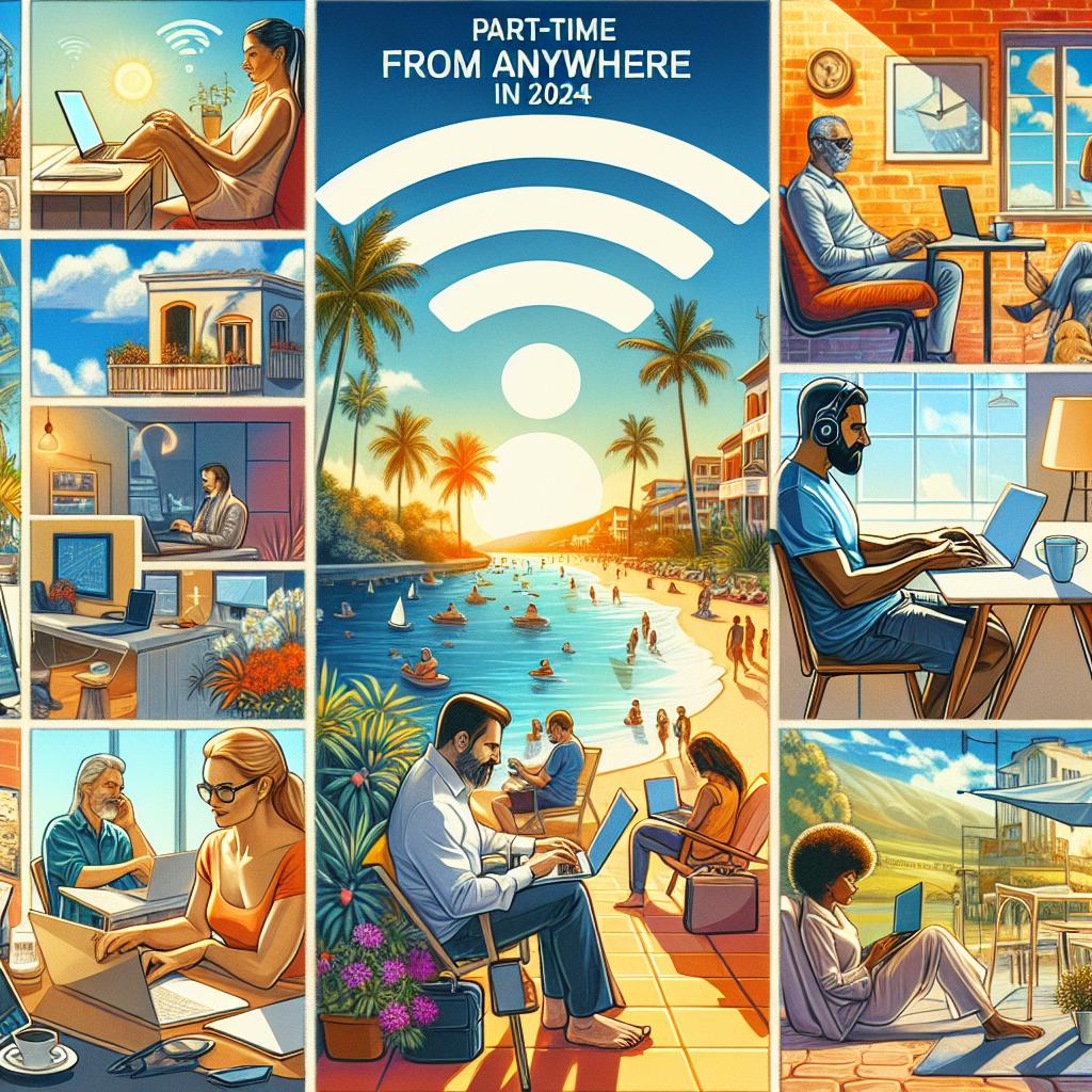 Top 3 Remote Part-Time Jobs for 2024 You Can Do Anywhere