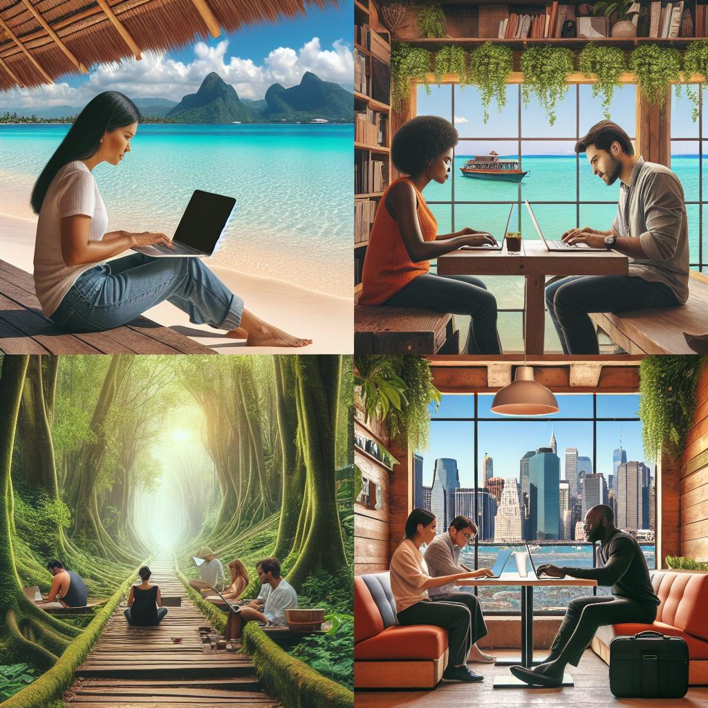 Top 4 Destinations for Digital Nomads in 2023 by Booking.com