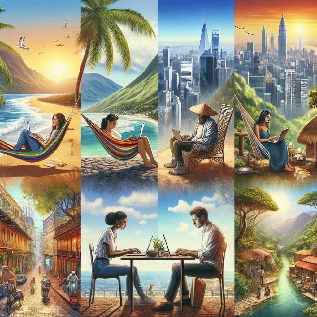 Top 5 Sunny Destinations for Digital Nomads This Winter