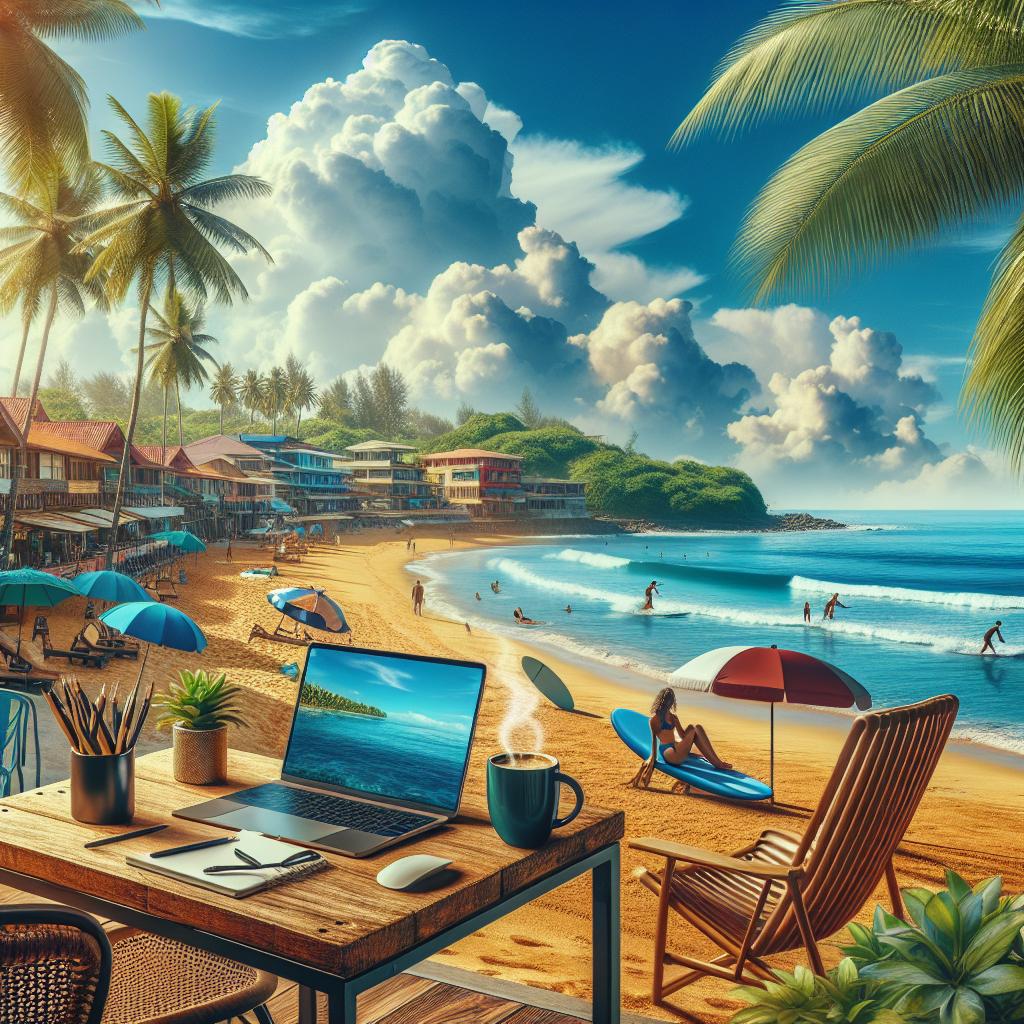 Top Beach Destinations for Remote Work and Digital Nomads